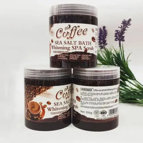 Coffee Sea Salt Bath Brightening Spa Scrub