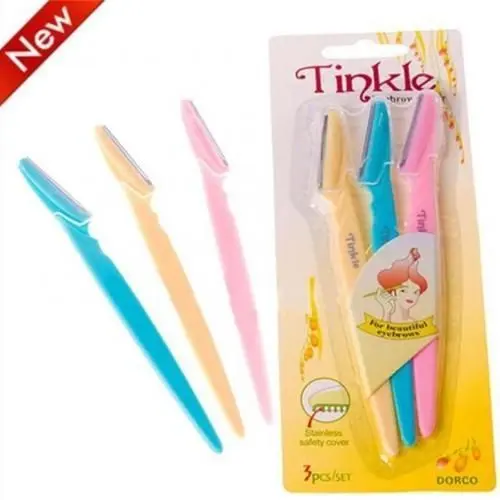 Tinkle Eyebrow Razors Facial Hair Removal Set