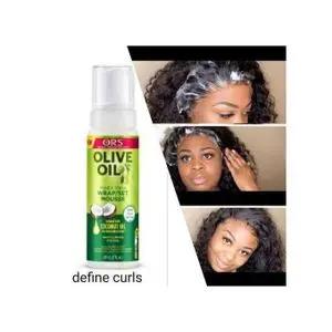Ors Olive Oil Hold & Shine Wrap/Set Mousse - Coconut Oil