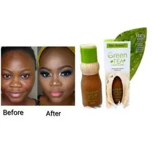 Kiss Green Tea Foundation Smooth & Flawless Refines Pores