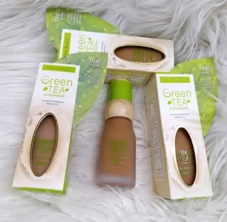 Kiss Green Tea Foundation Smooth & Flawless Refines Pores