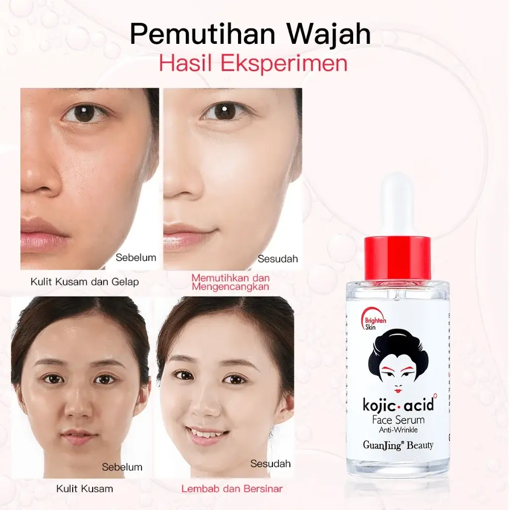 Guanjing Kojic Acid Face Serum 40Ml - Anti-Wrinkle