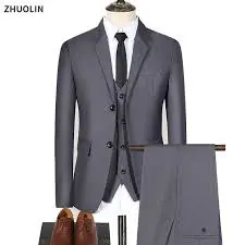 Banagat High Quality 3 Piece Set (Jacket Vest & Pants)