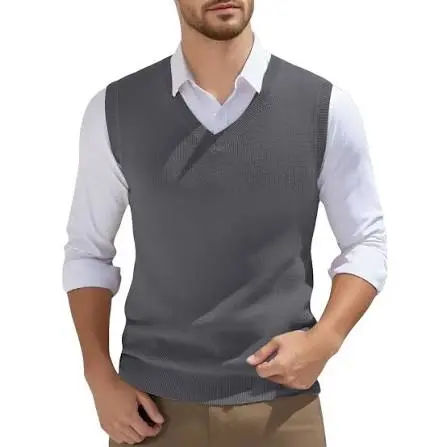 Vneck Sleeveless Sweater