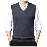 Vneck Sleeveless Sweater