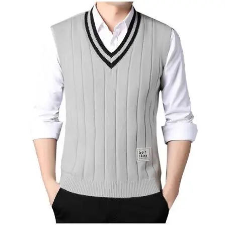 Vneck Sleeveless Sweater