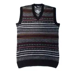 Mens Sleeveless Sweater Vest Lightweight Vneck Solid