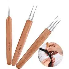 3Pieces Dreadlocks Crotchet Hooks Needles Set