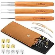 3Pieces Dreadlocks Crotchet Hooks Needles Set