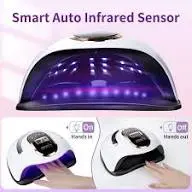 Nail Lamp Led Uv 120W With Display, Sun Bq5T