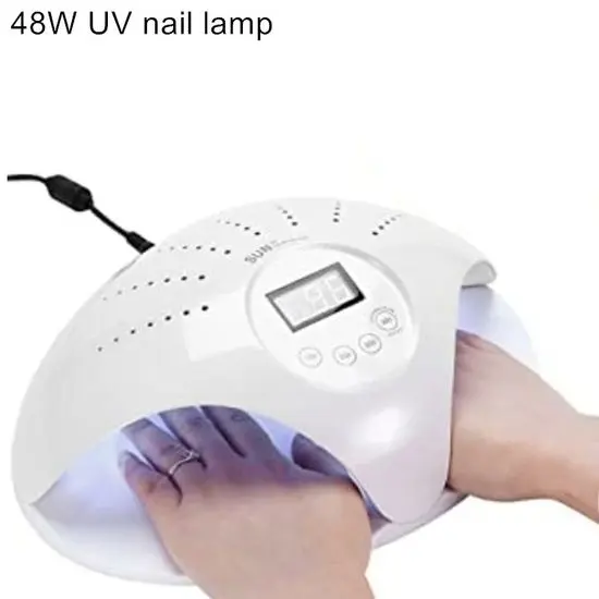 Sun 2 In 1 48W Smart Uv Led Nail Lamp Professional Nail