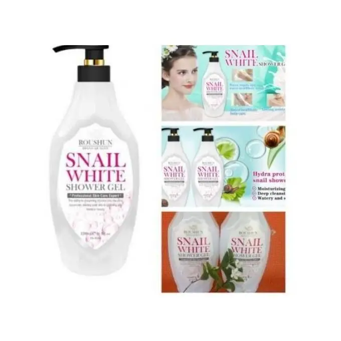 Roushun Snail White Shower Gel -1380Ml