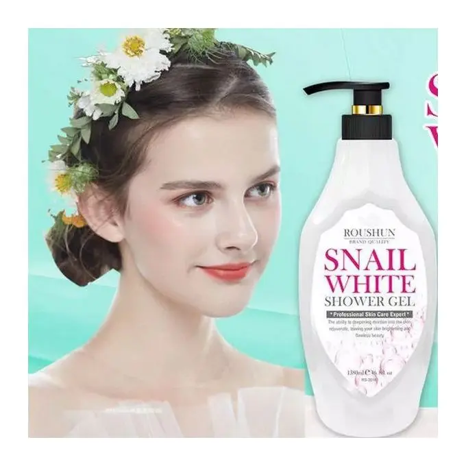 Roushun Snail White Shower Gel -1380Ml