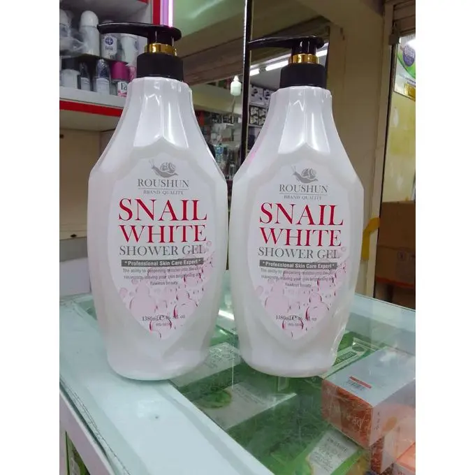 Roushun Snail White Shower Gel -1380Ml