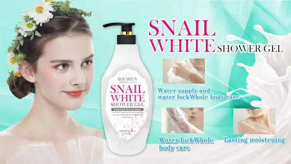 Roushun Snail White Shower Gel -1380Ml