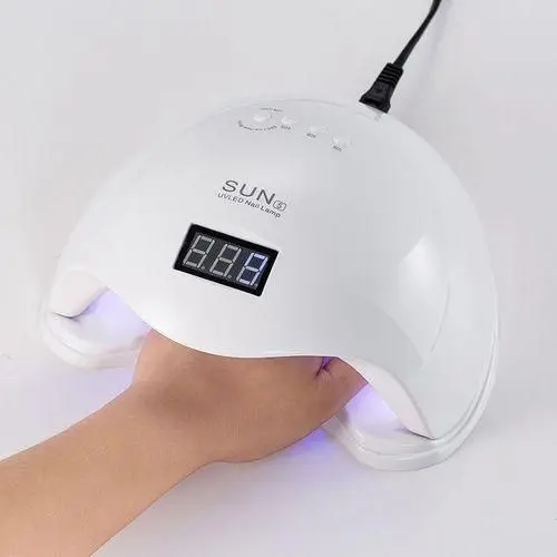 Sun Nail Gel Machine Curing Uv Led Polish Lamp Dryer, 48W Nail Curing Lamp Nail Polish Dryer