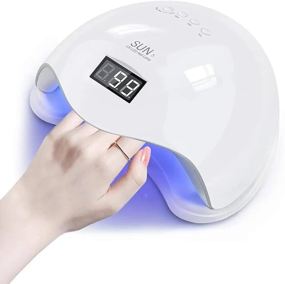 Sun Nail Gel Machine Curing Uv Led Polish Lamp Dryer, 48W Nail Curing Lamp Nail Polish Dryer