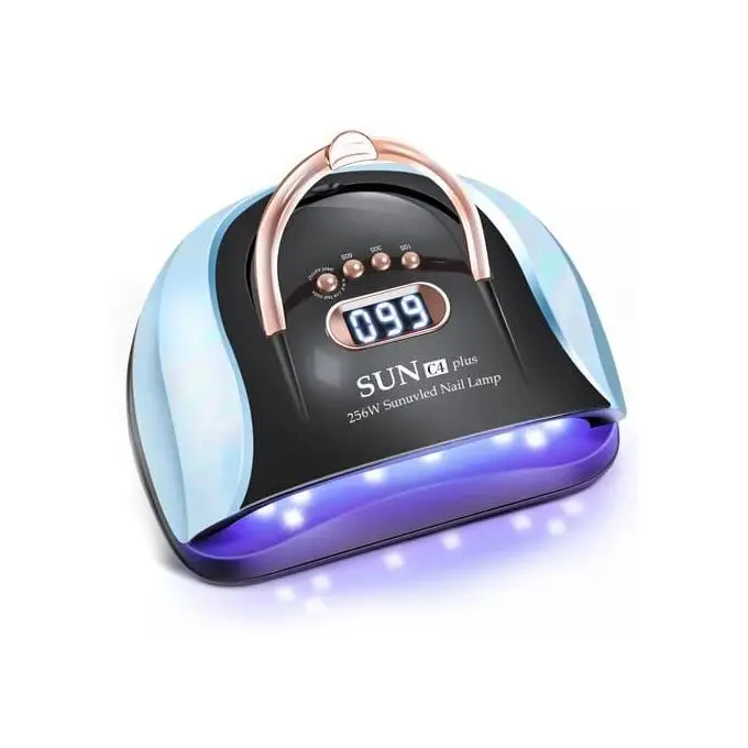Sun 256W Uv Nail Dryer Lamp With Automatic Sensor 57 Uv Led Light For All Gels 4 Timer Professional Manicure Pedicure Nail Epuipment
