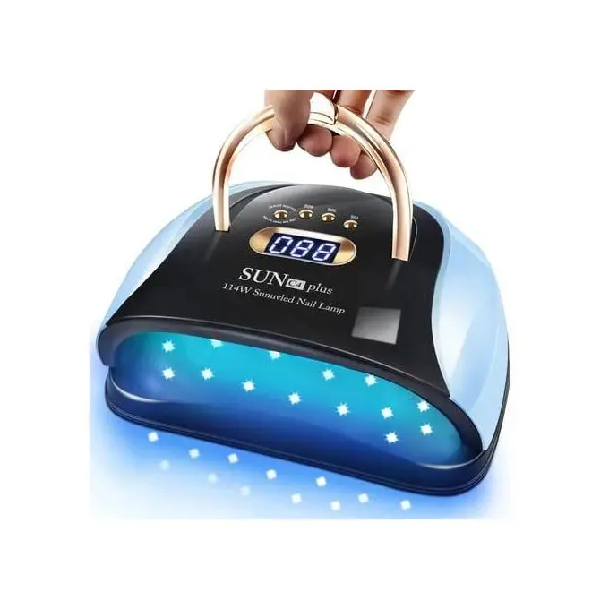 Sun 256W Uv Nail Dryer Lamp With Automatic Sensor 57 Uv Led Light For All Gels 4 Timer Professional Manicure Pedicure Nail Epuipment