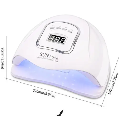 Sun X5 180Watts Professional Uv Led Nail Lamp Dryer Gel Polish