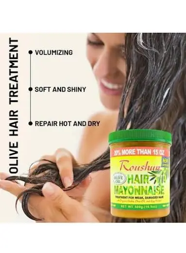 Roushun Hair Mayonnaise Treatment With Herbal Extracts