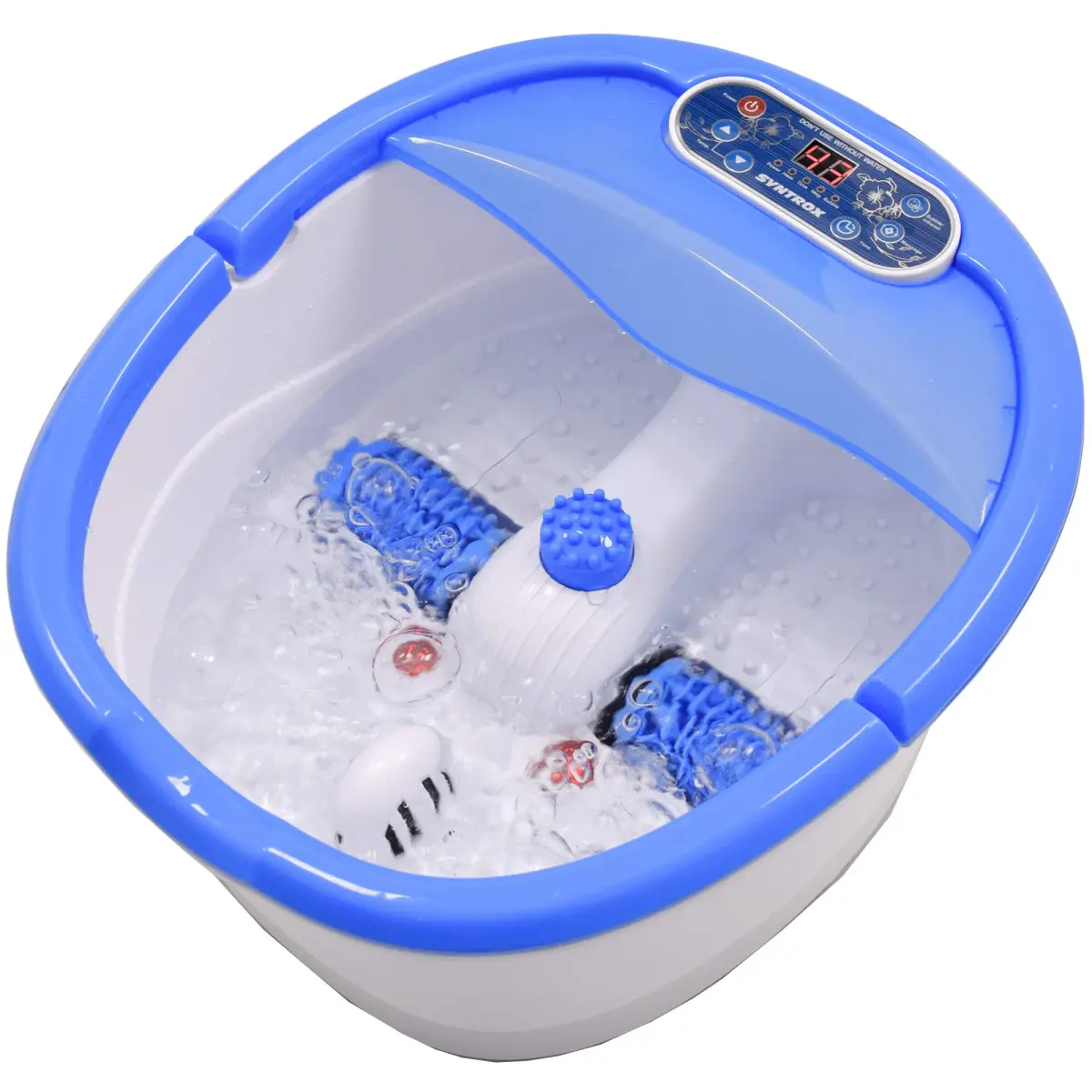 Ceriotti Professional Foot Spa Massager – Electric Foot Bath With Heat, Bubbles & Vibration Therapy