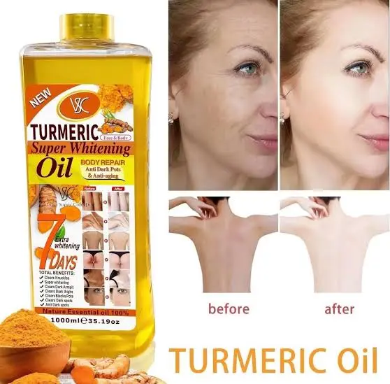Veet Gold Turmeric Oil Super Whitening & Brightening Body
