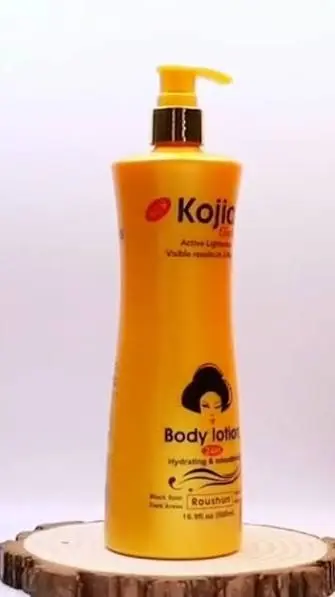 Roushun Kojic Gluta Whitening Body Lotion – 4X Faster Brightening – 500Ml