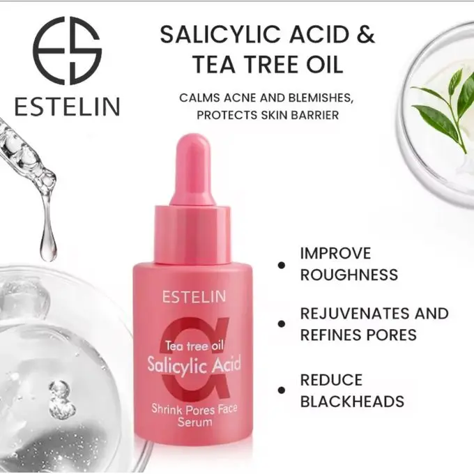 Estelin Tea Tree,Salicylic Acid ,Shrink Pores Face Serum