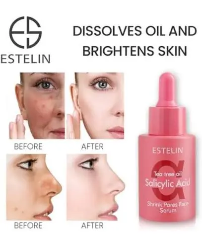 Estelin Tea Tree,Salicylic Acid ,Shrink Pores Face Serum