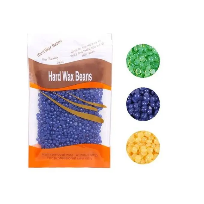 Hard Wax Beans For Hair Removal 100 Gm Body Facial Hair Removal Wax Beads Large Refill Faux Pearl Beans For Women Men Legs, Face & Underarm