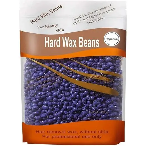 Hard Wax Beans For Hair Removal 100 Gm Body Facial Hair Removal Wax Beads Large Refill Faux Pearl Beans For Women Men Legs, Face & Underarm