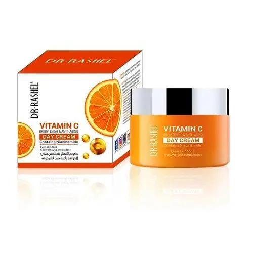 Vitamin C Dr Rashel Face Cream - Brightening, Anti-Aging With Hyaluronic Acid & Collagen