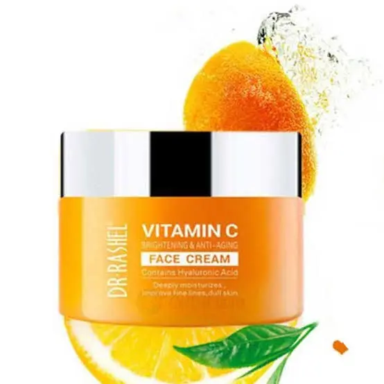 Vitamin C Dr Rashel Face Cream - Brightening, Anti-Aging With Hyaluronic Acid & Collagen
