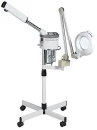 Movable 2 In 1 Facial Steamer With Magnifying Glass