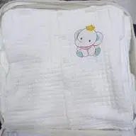 Generic Cute 8Pc Heavy Cotton Newborn Receiving Set