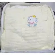 Generic Cute 8Pc Heavy Cotton Newborn Receiving Set