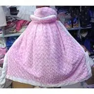 Generic Quality Large Hooded Baby Shawl