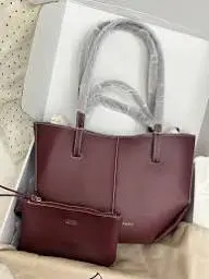 Polène Cyme Small Tote Bag With Pouch