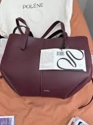 Polène Cyme Small Tote Bag With Pouch