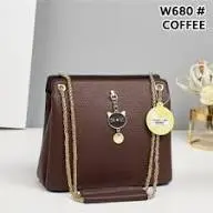 Fashion Black Leather Shoulder Bags Sling Bag For Women