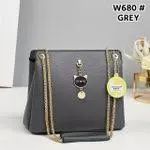 Fashion Black Leather Shoulder Bags Sling Bag For Women