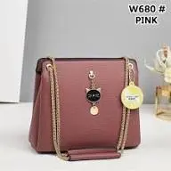 Fashion Black Leather Shoulder Bags Sling Bag For Women