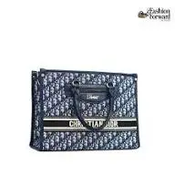 Fioure Signature Monogram Tote Bag Black | Luxury Women's Handbag