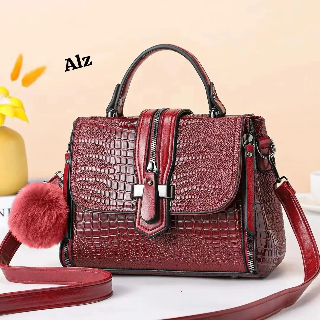 Fashion Pu Leather Shoulder Bags Ladies Cross-Body Bags