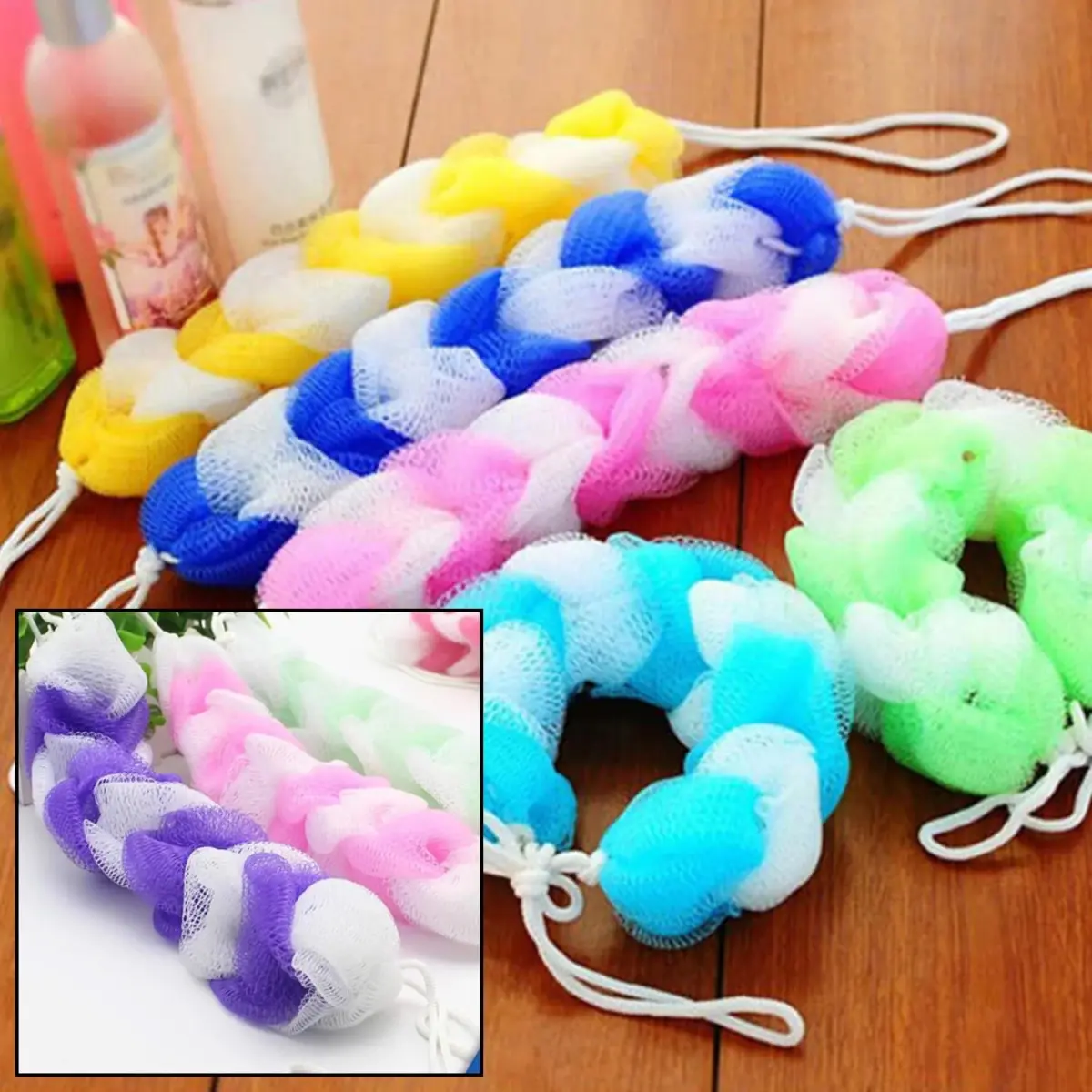 Generic Soft Bathing Scrubber