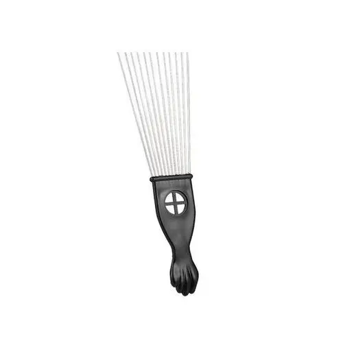 Fashion Metal Afro Comb Afro Pick Tool - Wide Toothed Comb