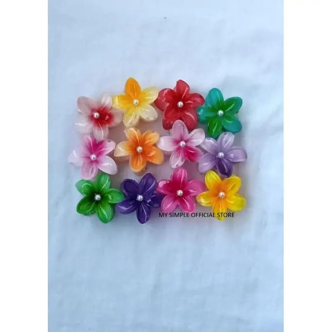 Big Sized Moana Clips Flower Hair Claw Clips For Women