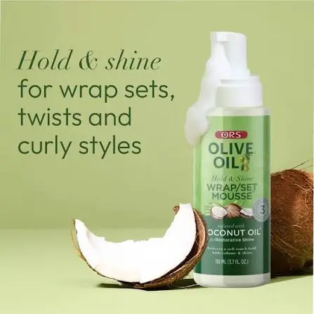 Ors Olive Oil Wrap Set Mousse-New Pack